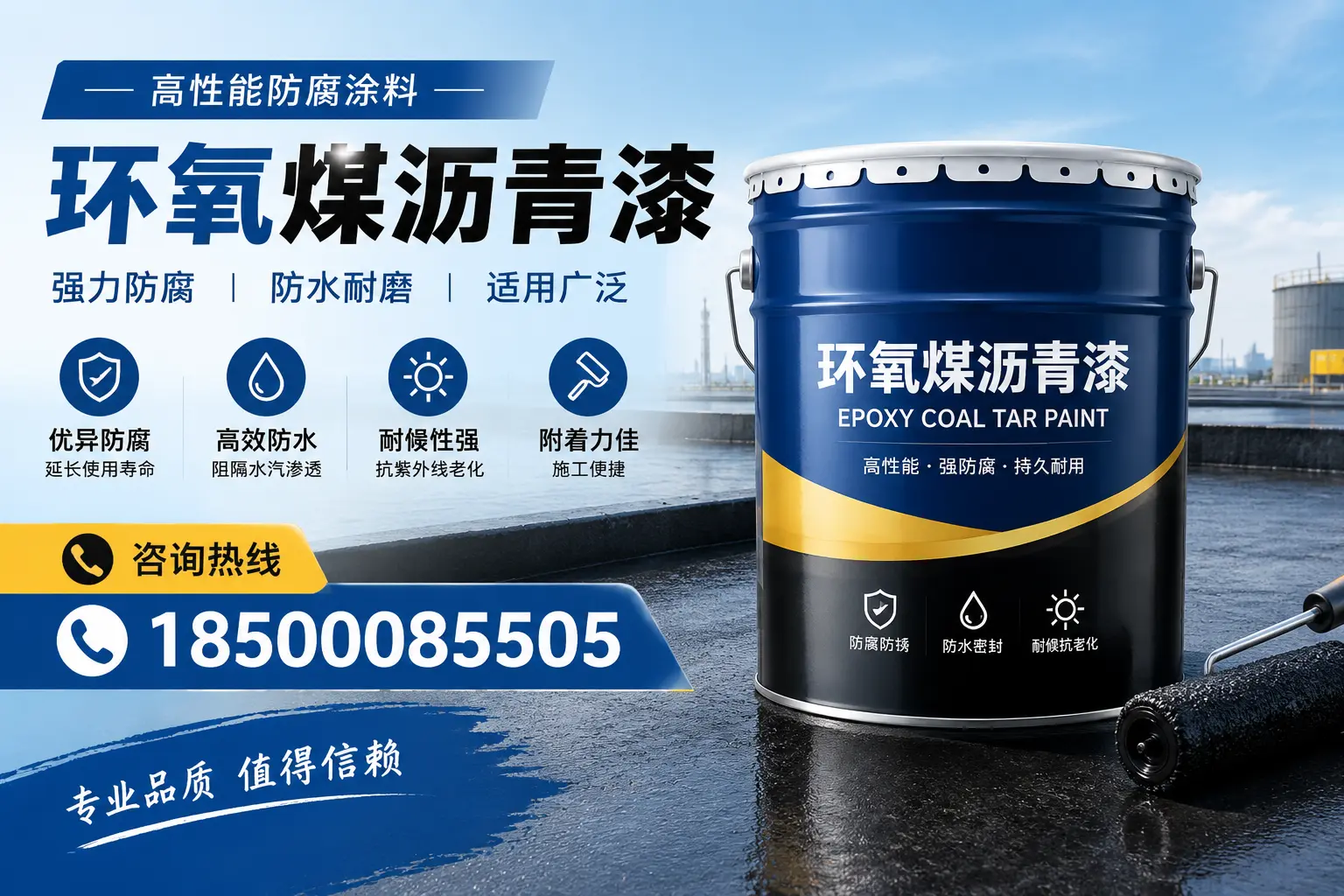 环氧煤沥青漆的主要成分与功能，抚州用户深度了解