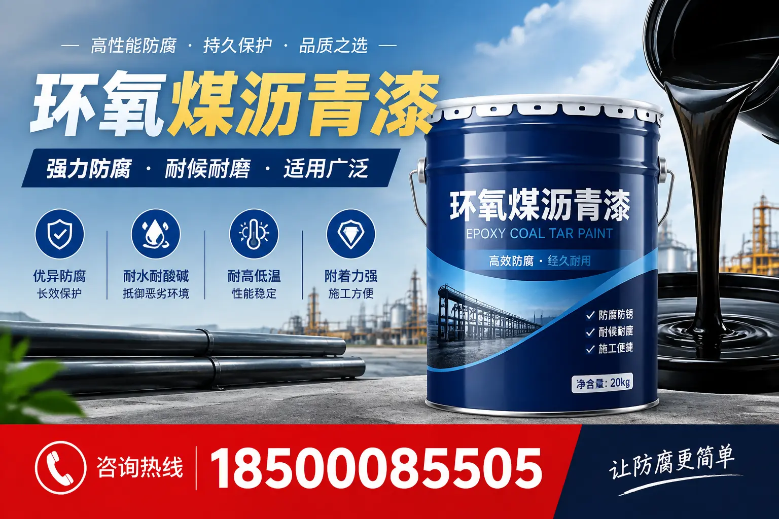 环氧煤沥青漆在不同气候条件下的表现分析，抚州适用性
